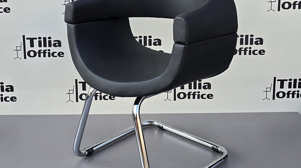 Vera Kuaför Tarama Çalışma Bekleme Koltuğu Krom U Ayak